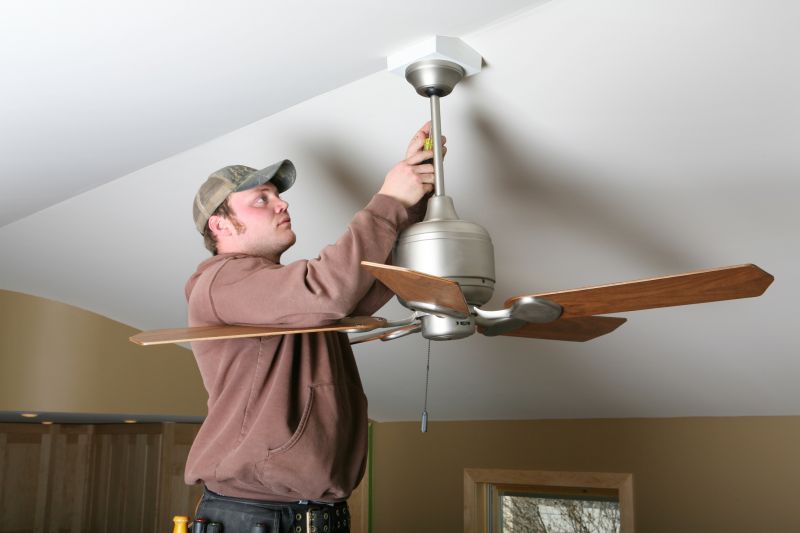 Hanging Fan Installation in Wilmington, NC