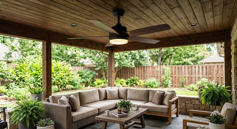 Patio Fan Installation in Alpharetta, GA