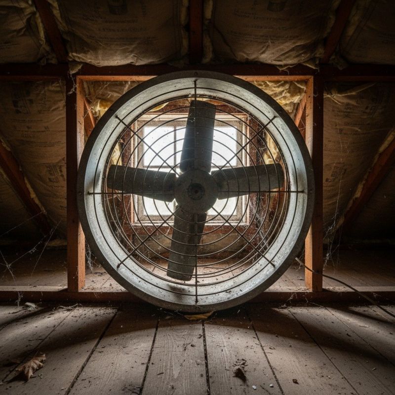 Attic Fan Replacement in Heber City, UT