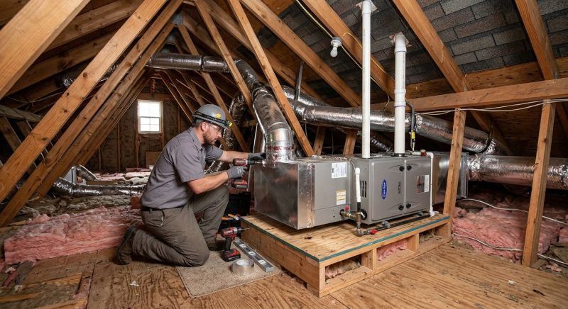 Attic Heating Installation in Columbus, OH