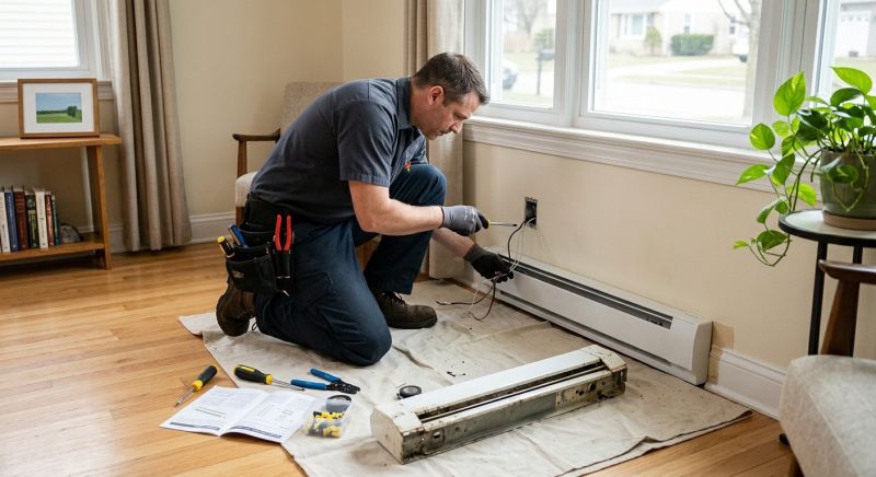 Wall Heating Installation in Monmouth County, NJ